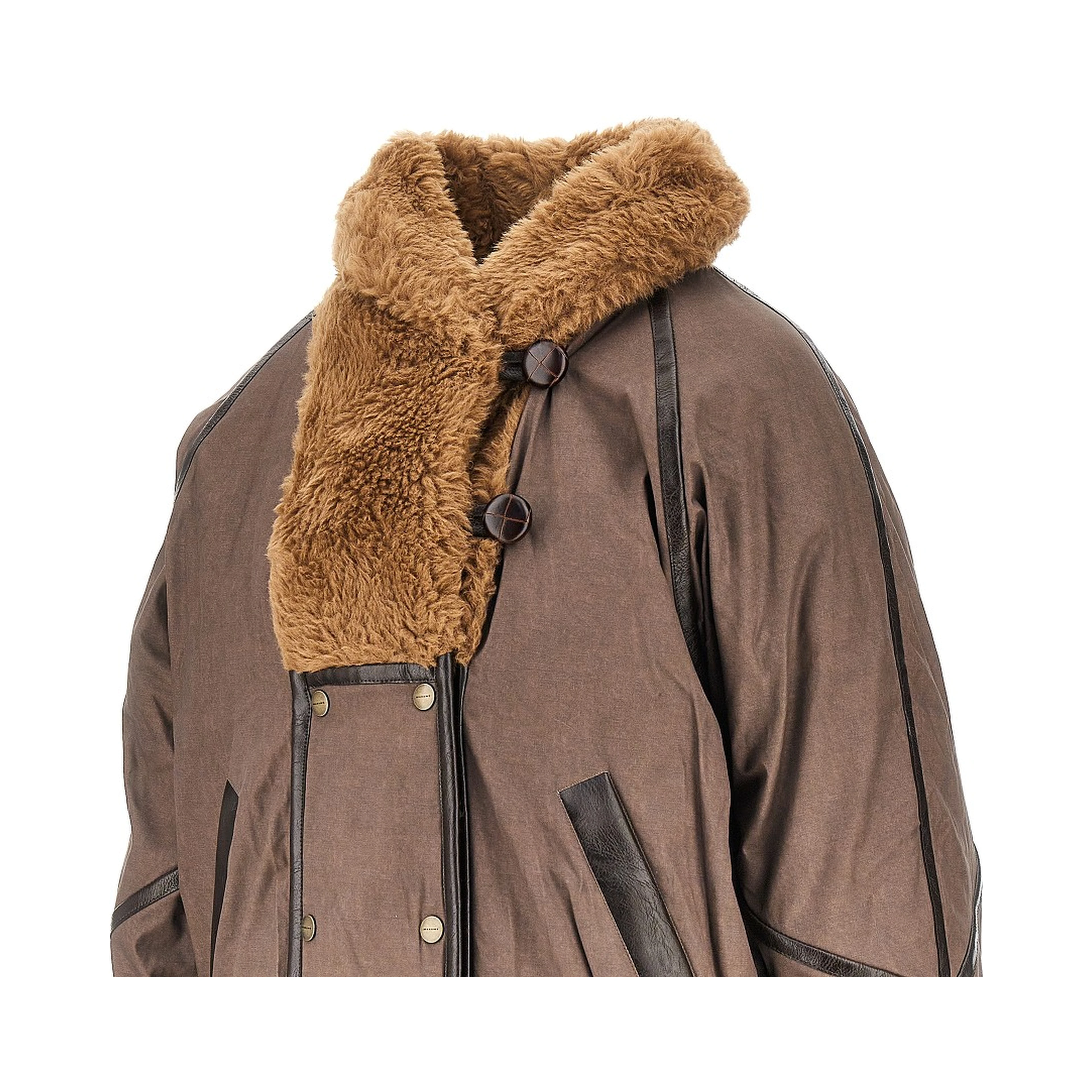 'Olinka' coated cotton jacket