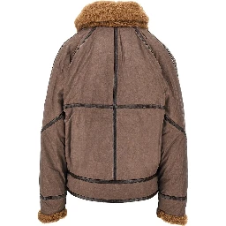 'Olinka' coated cotton jacket