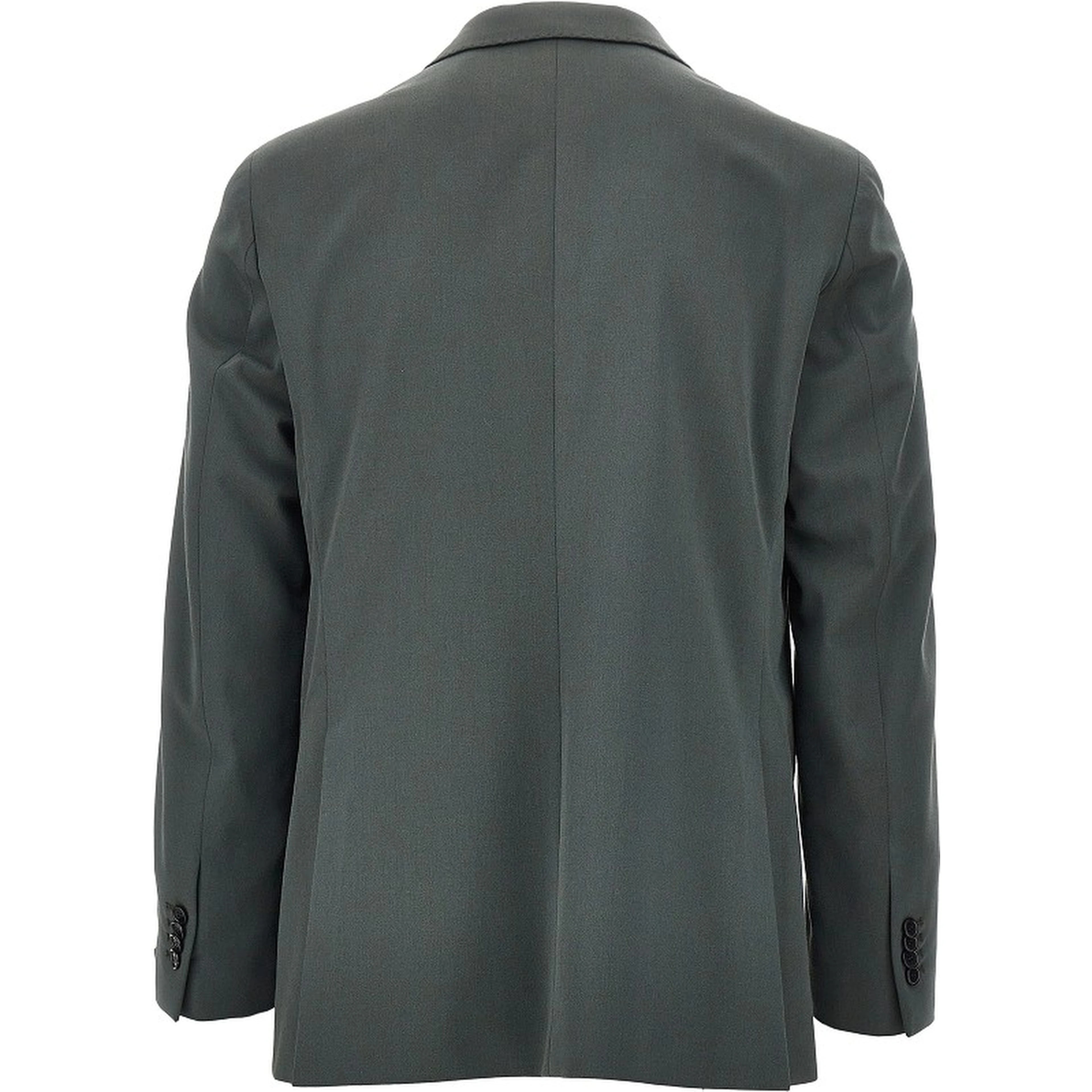 Twill single-breasted jacket