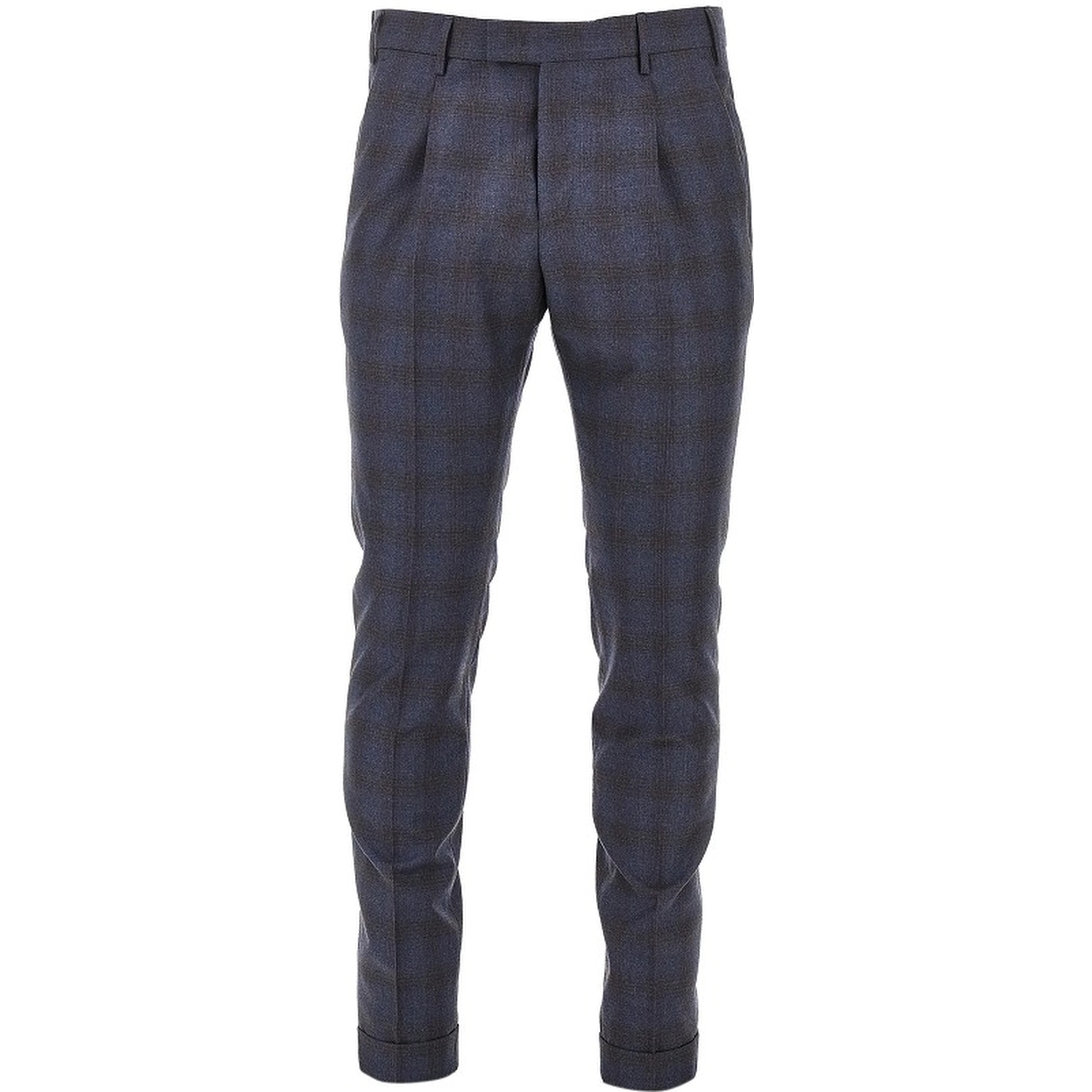 Check wool Master Fit pants