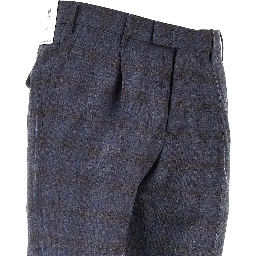 Check wool Master Fit pants