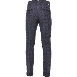 Check wool Master Fit pants