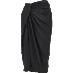 'Jeldia' jersey midi skirt