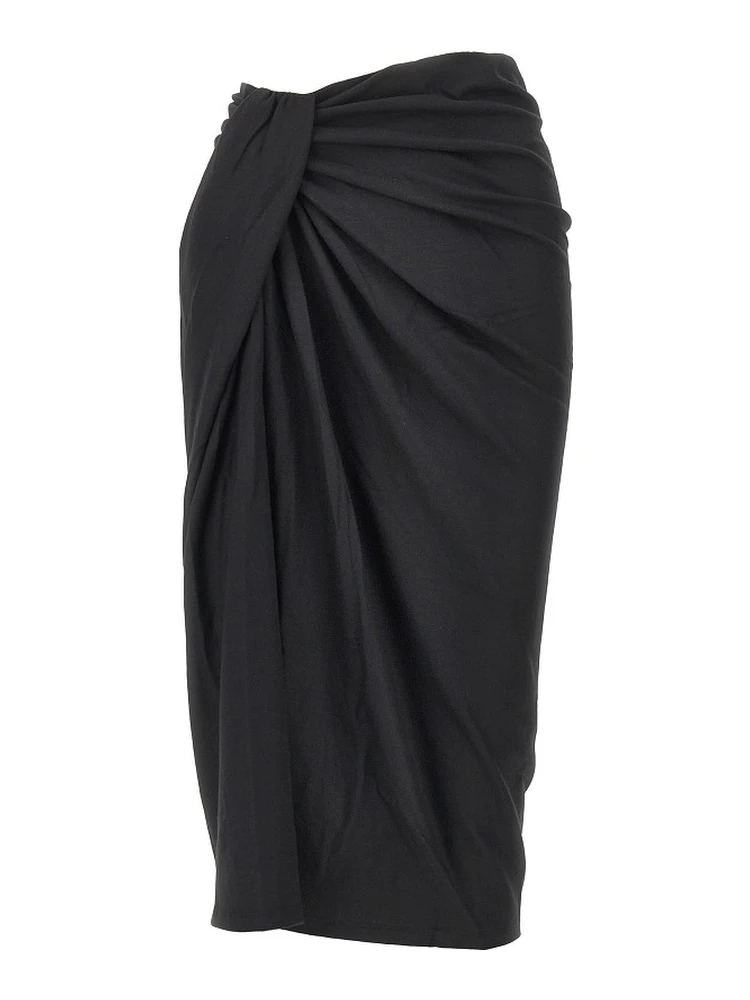 'Jeldia' jersey midi skirt