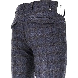 Check wool Master Fit pants