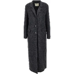 'Clesa' oversized long coat