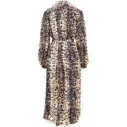 'Luada' silk long dress