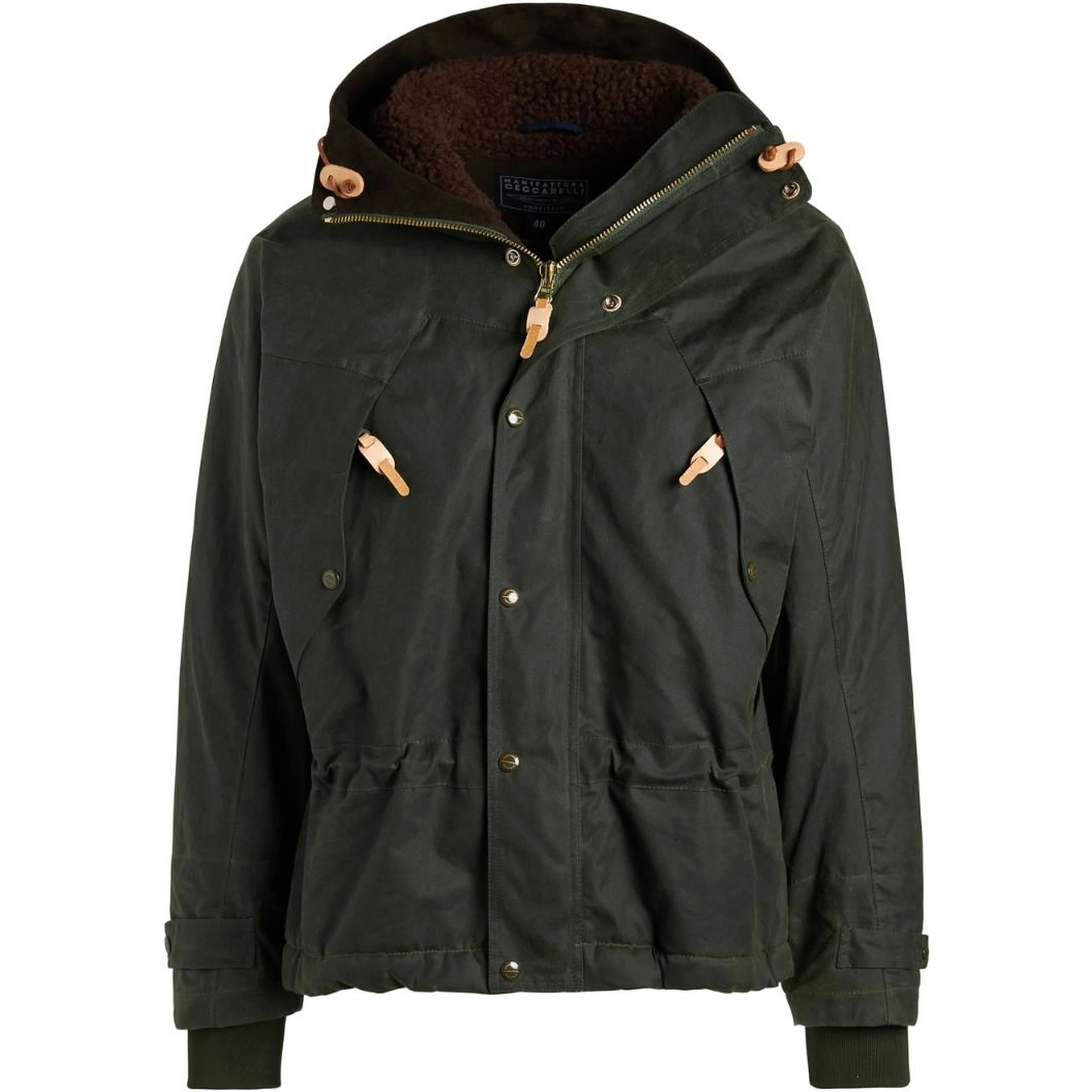 GIACCONE MOUNTAIN JACKET WAXED COTTON