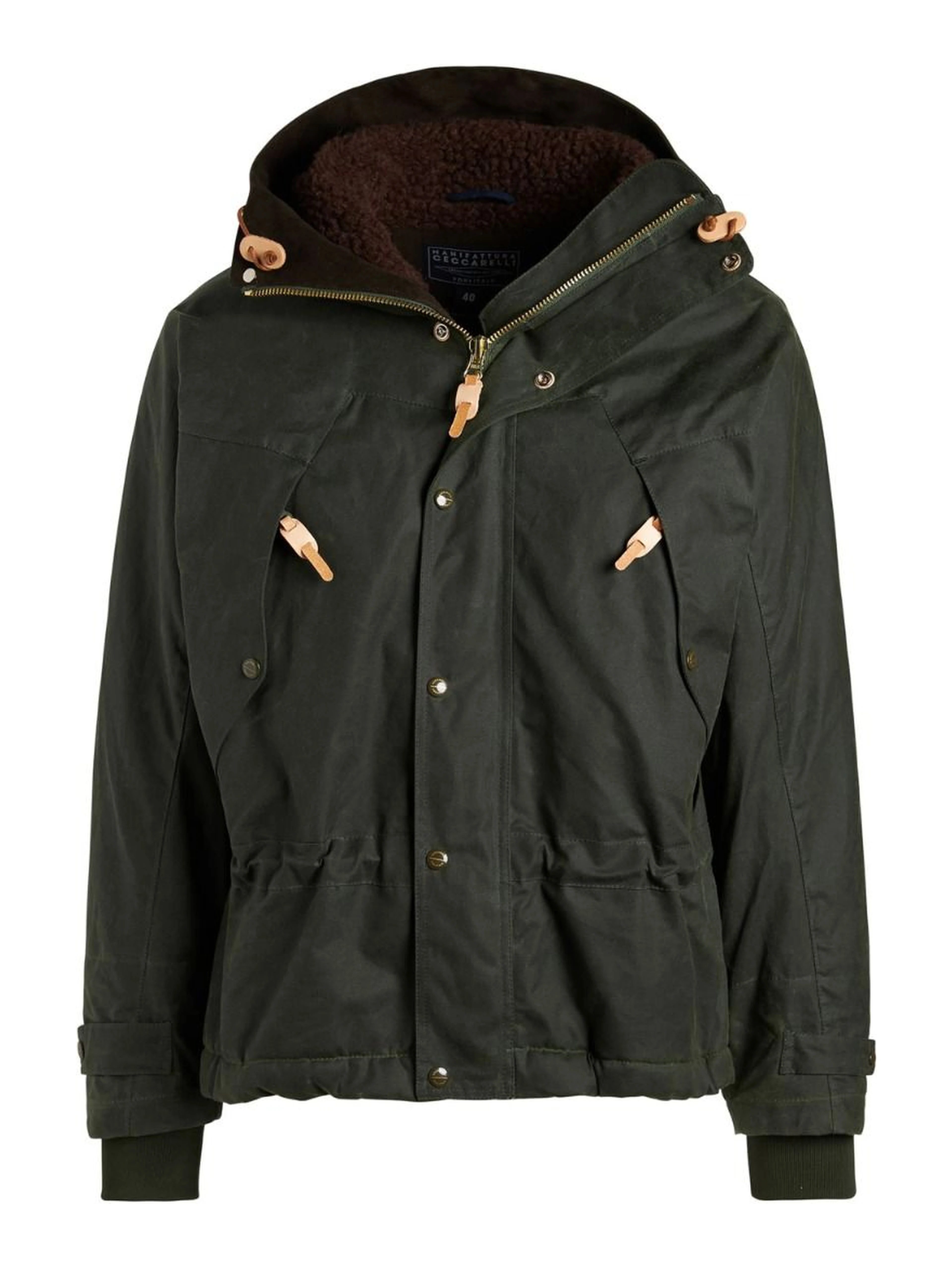 GIACCONE MOUNTAIN JACKET WAXED COTTON