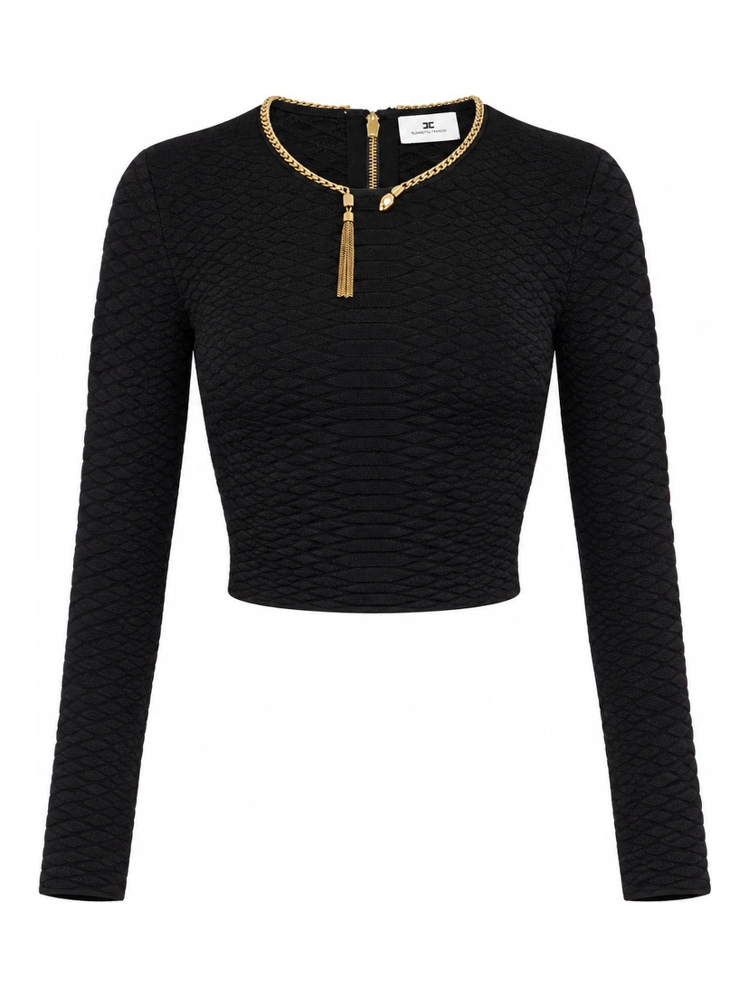 ELISABETTA FRANCHI Sweaters Black