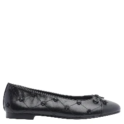 TORY BURCH Flat shoes Black