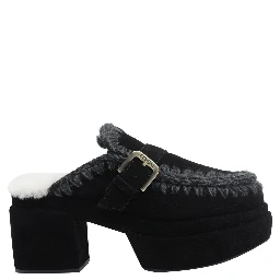 Mou With Heel Black