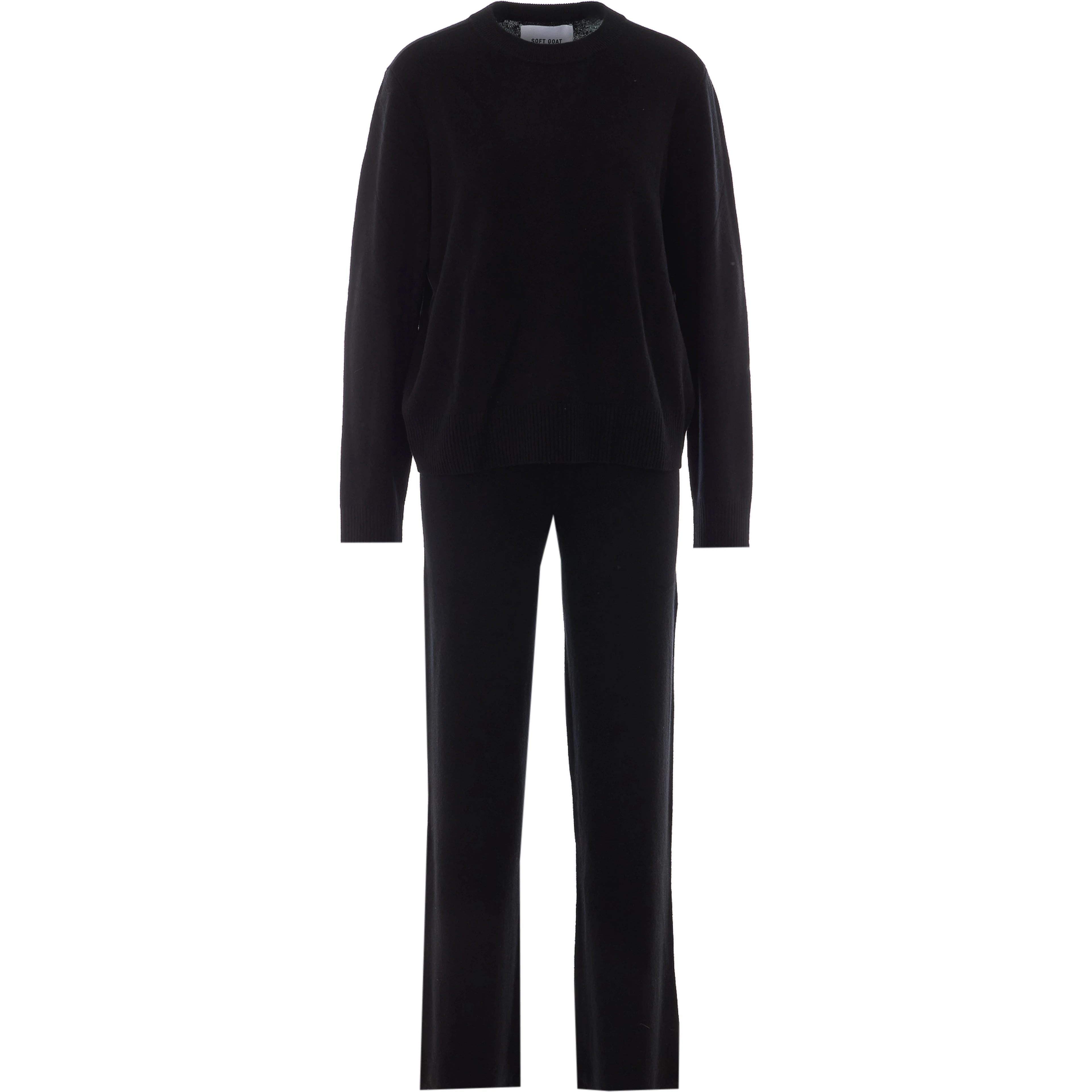 SOFT GOAT Trousers Black