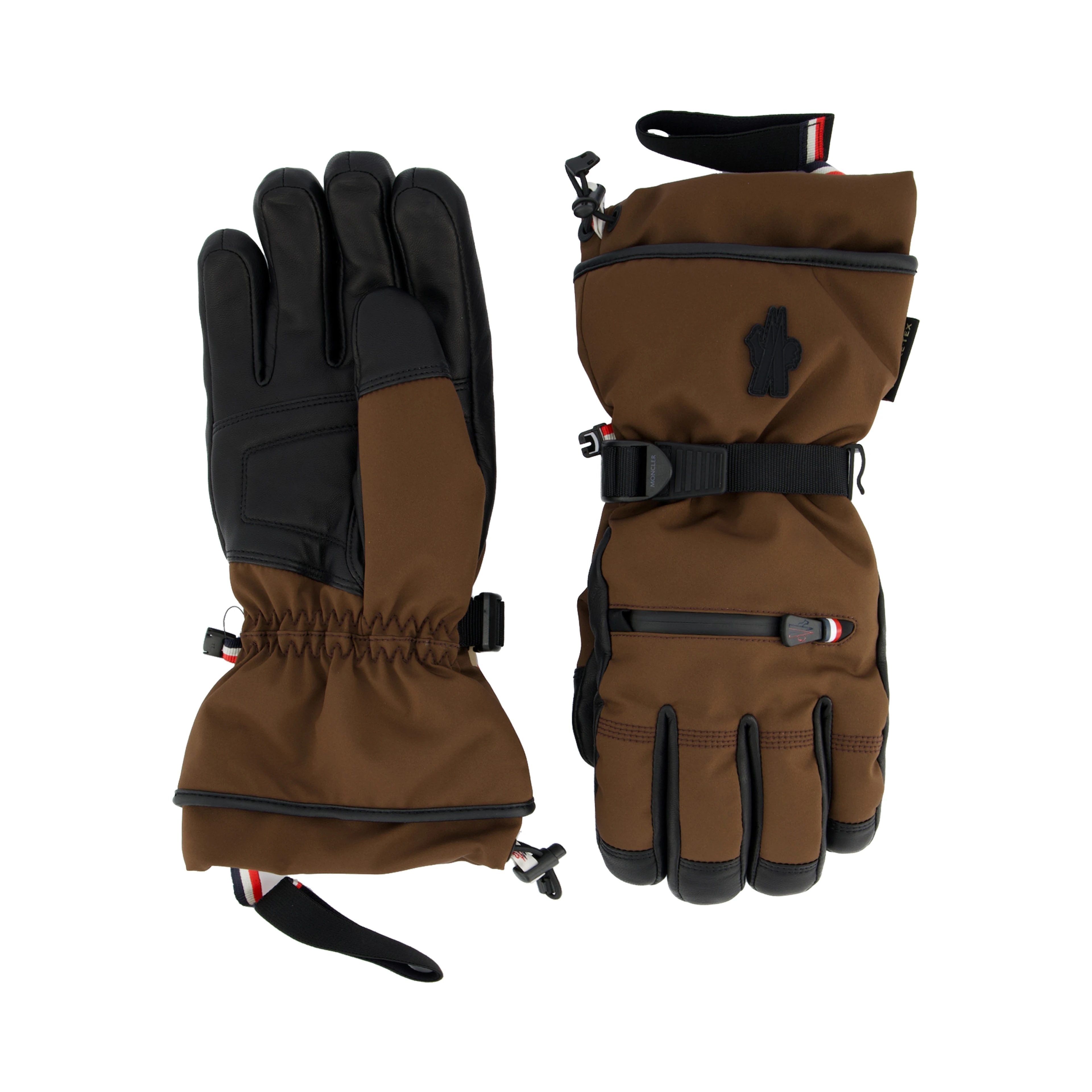 MONCLER GRENOBLE Gloves Brown