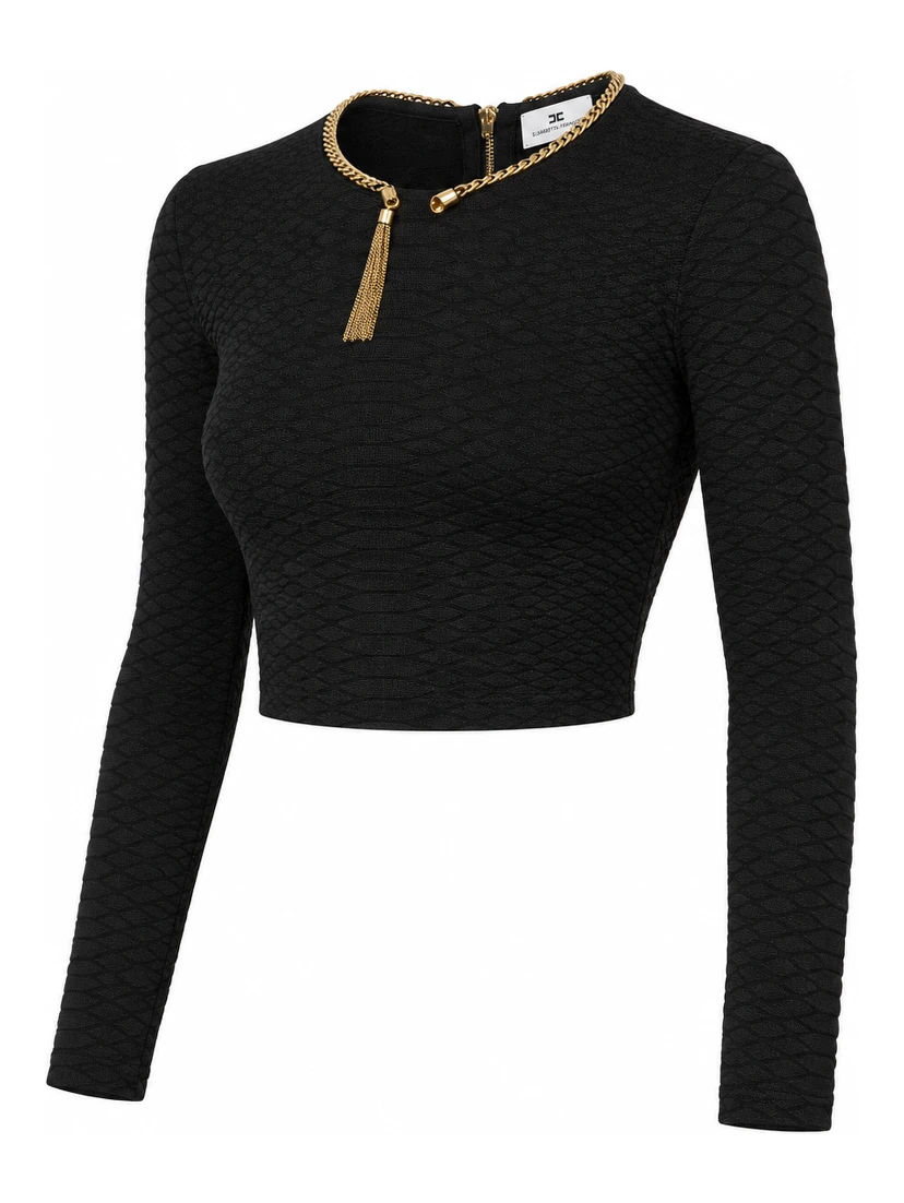 ELISABETTA FRANCHI Sweaters Black