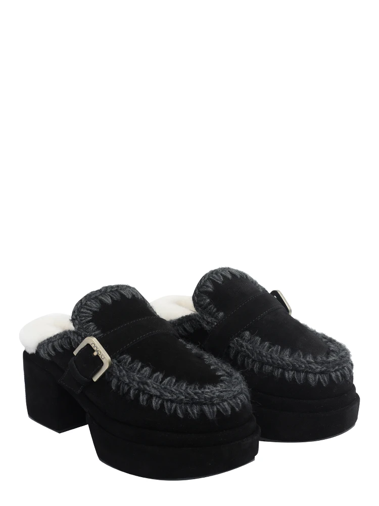 Mou With Heel Black alternative
