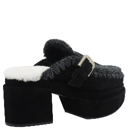 Mou With Heel Black