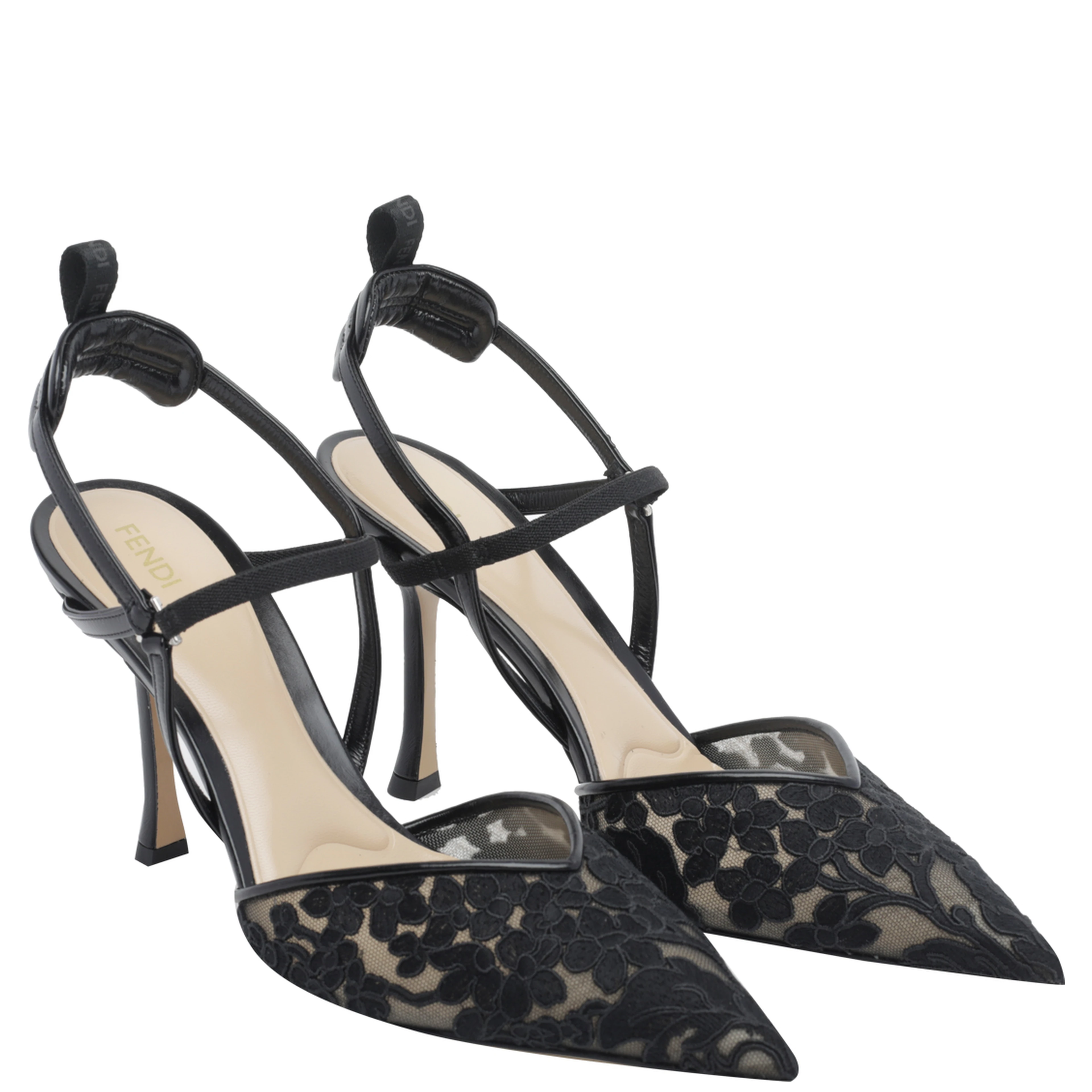Fendi With Heel Black