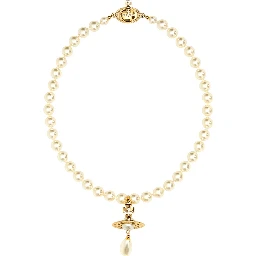 ONE ROW PEARL DROP CHOKER