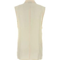 SLEEVLESS SHIRT WITH SIDE OPENINGS