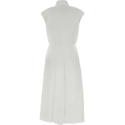 EMBROIDERED MIDI DRESS |