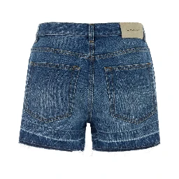 DENIM SHORTS RAW EDGE