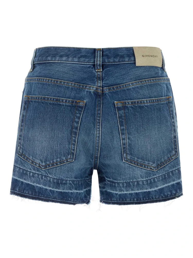 DENIM SHORTS RAW EDGE alternative