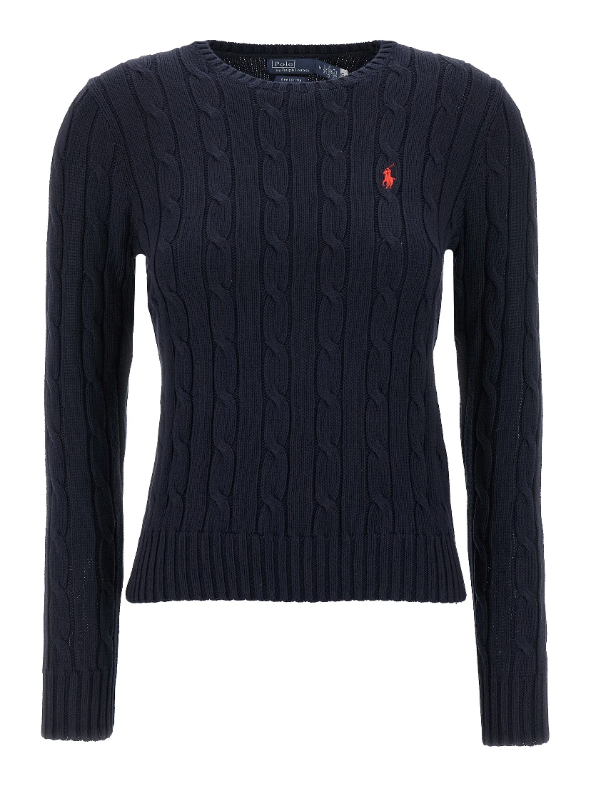 Blue Cotton Cardigan
