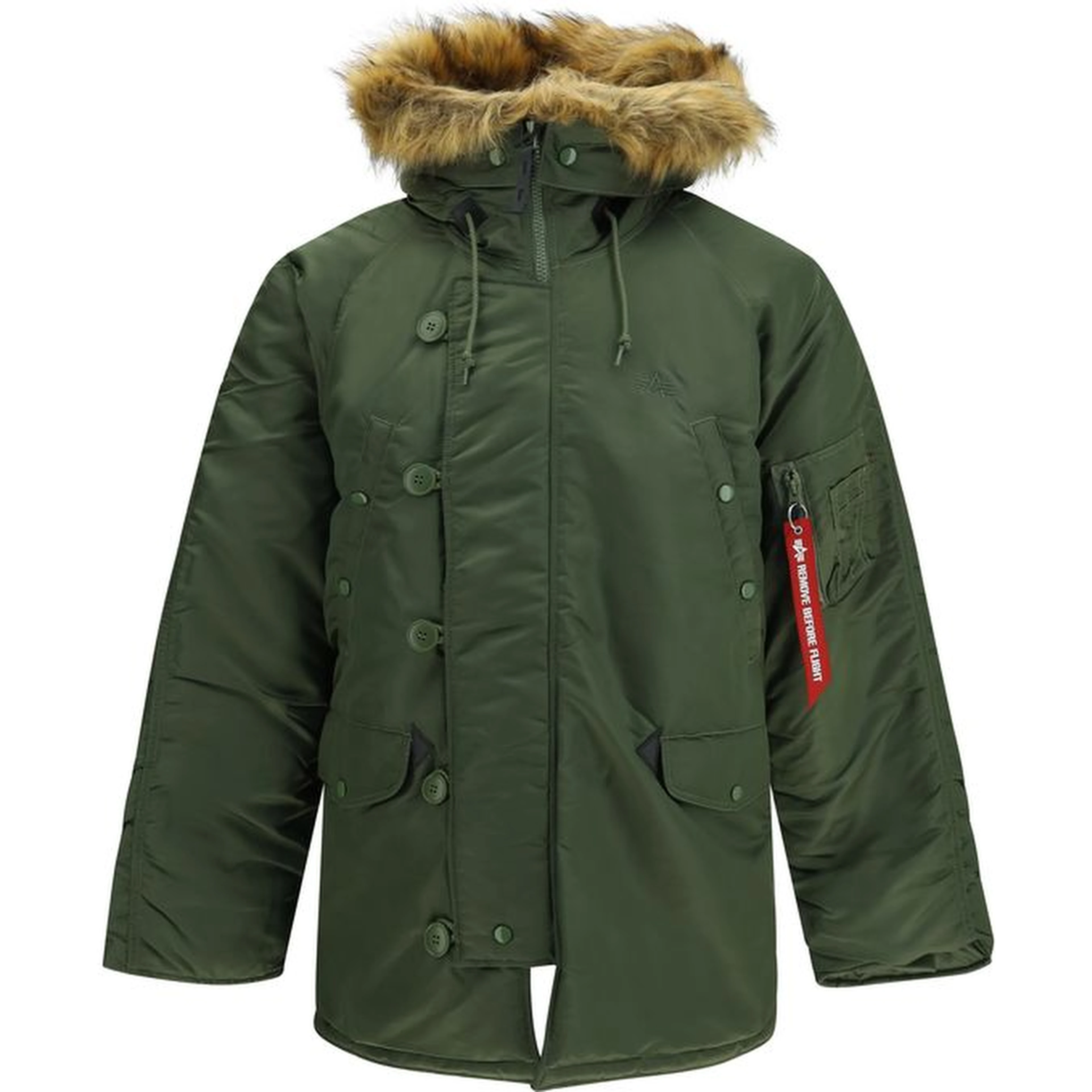 Bicolor Nylon Parka