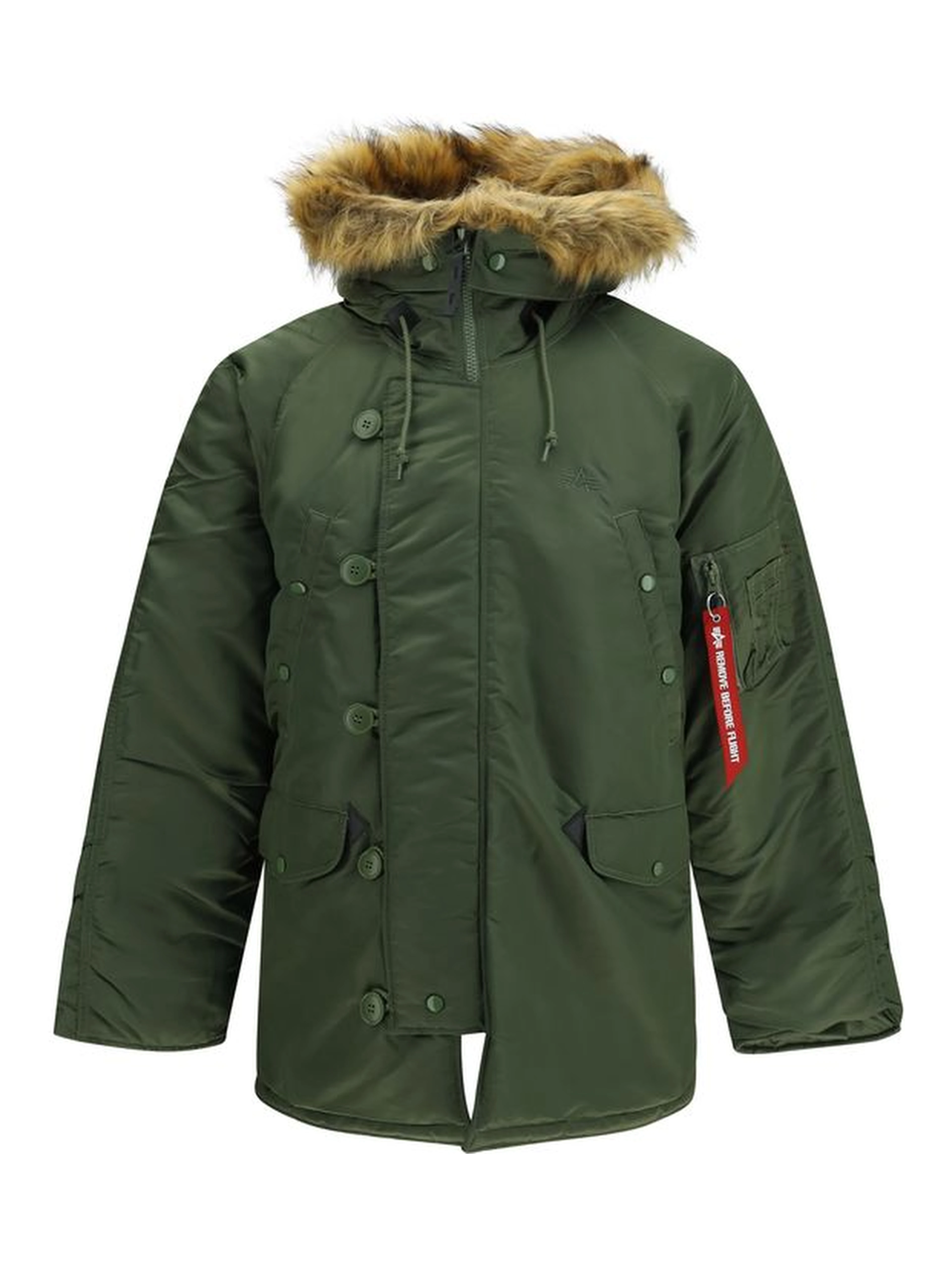 Bicolor Nylon Parka