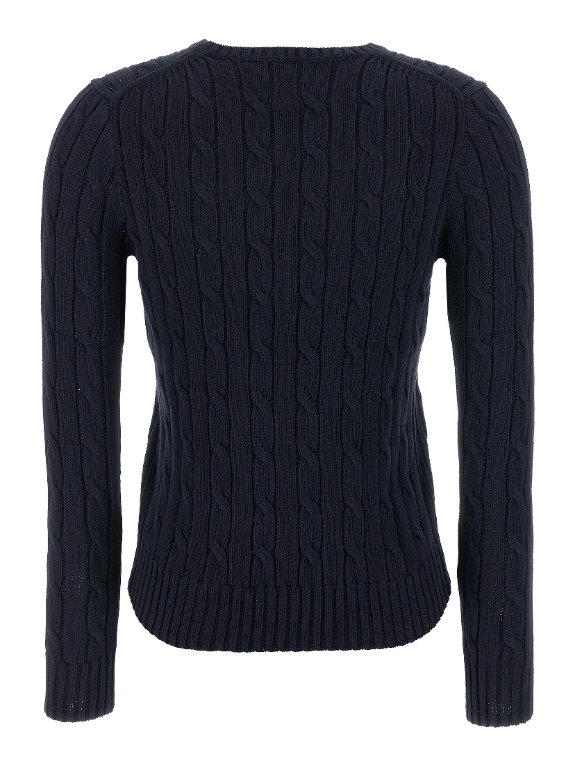 Blue Cotton Cardigan