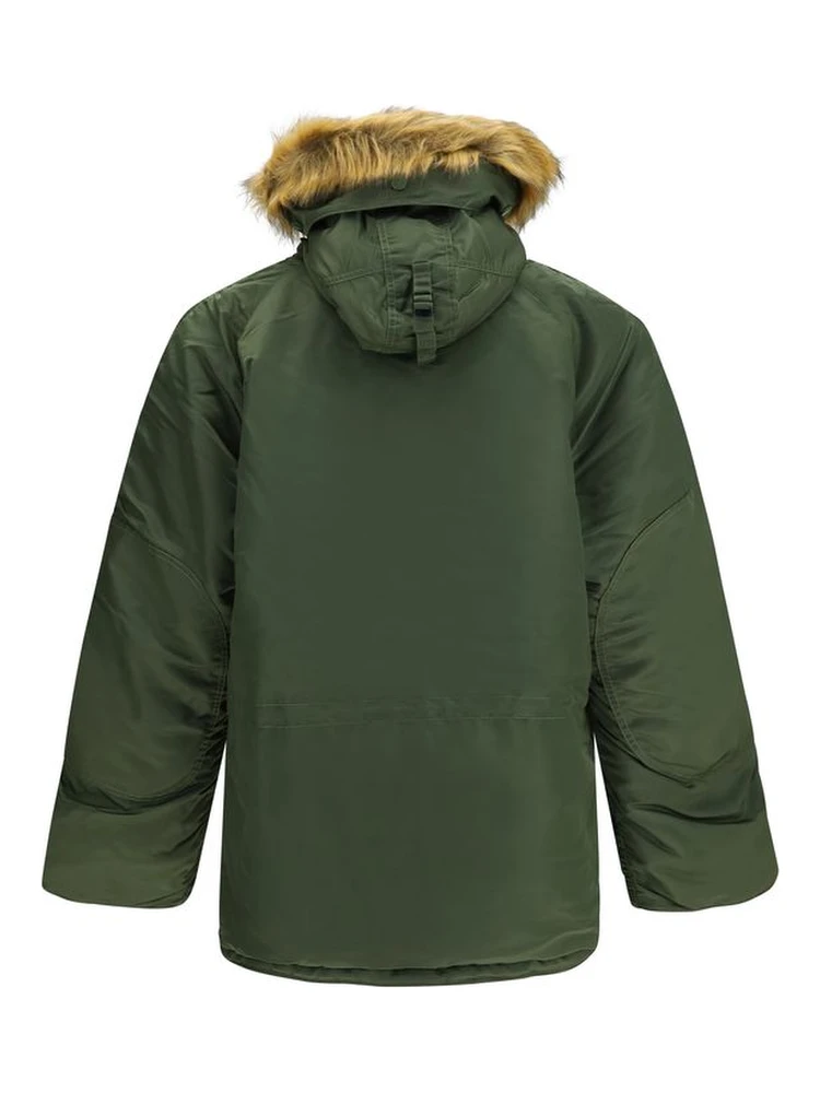 Bicolor Nylon Parka alternative