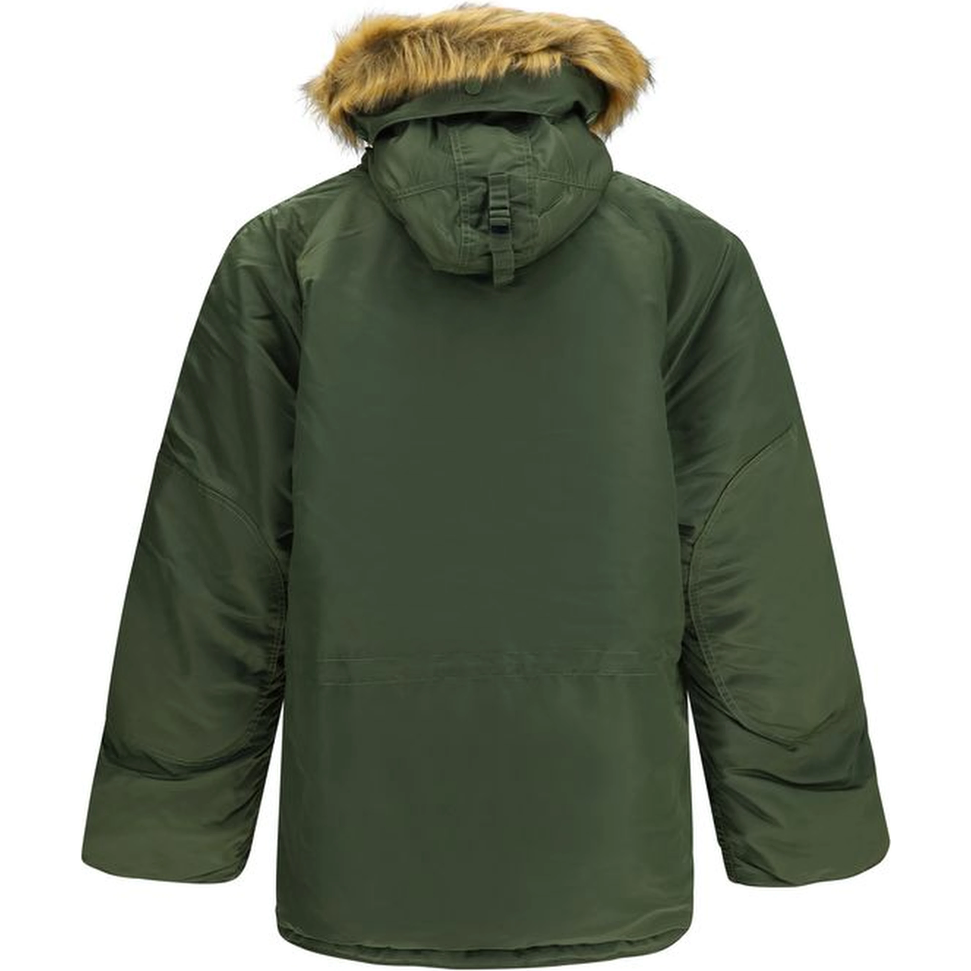Bicolor Nylon Parka