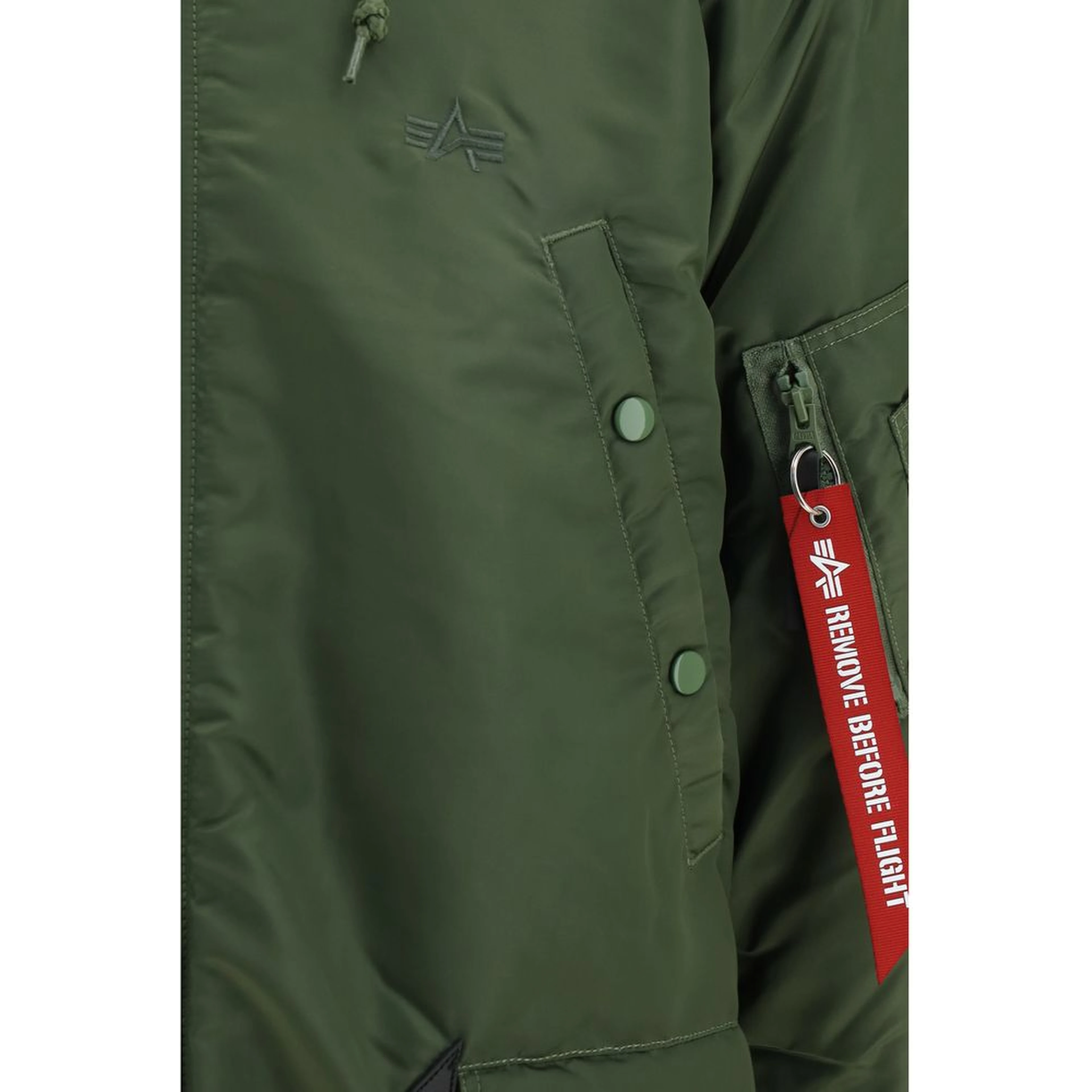 Bicolor Nylon Parka