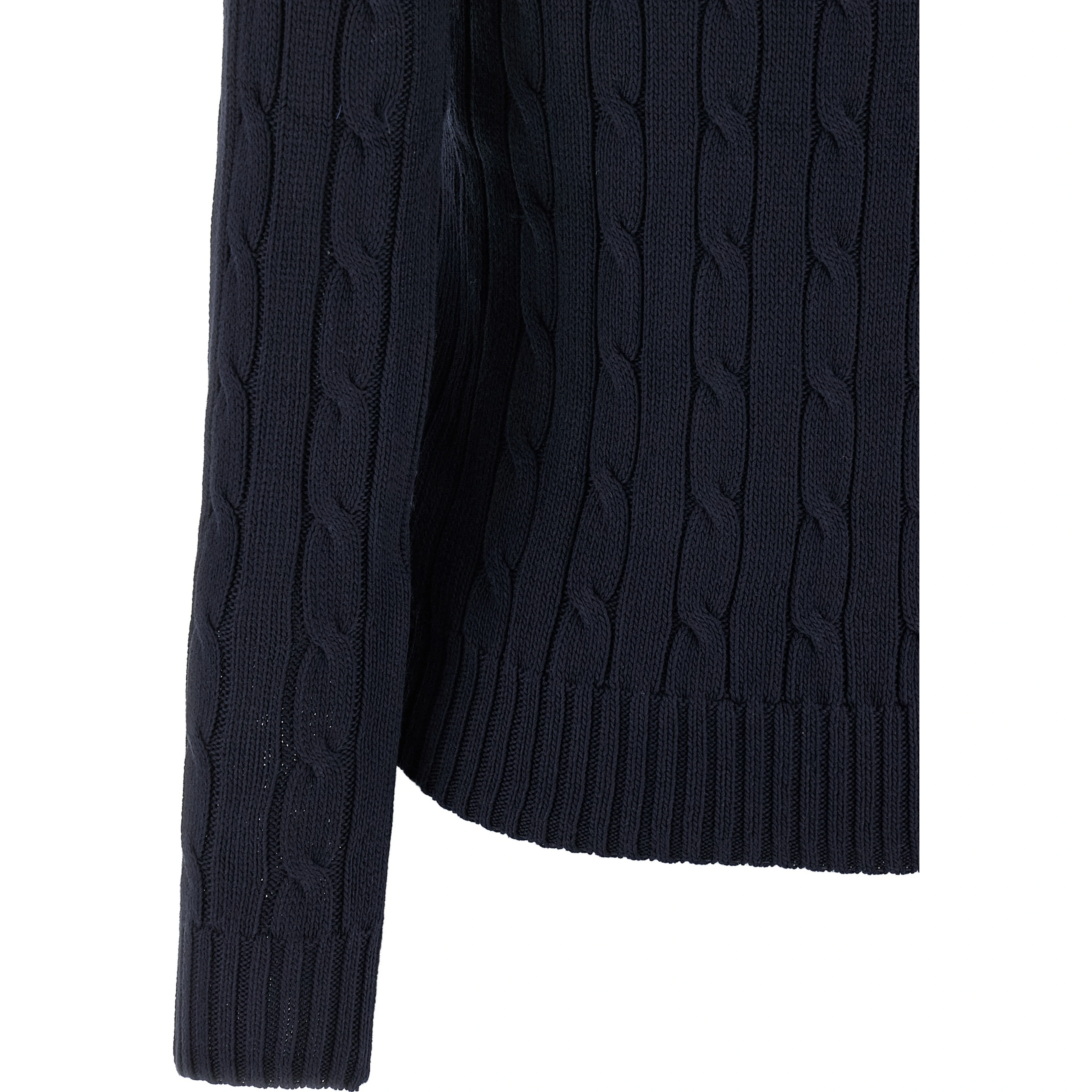 Blue Cotton Cardigan