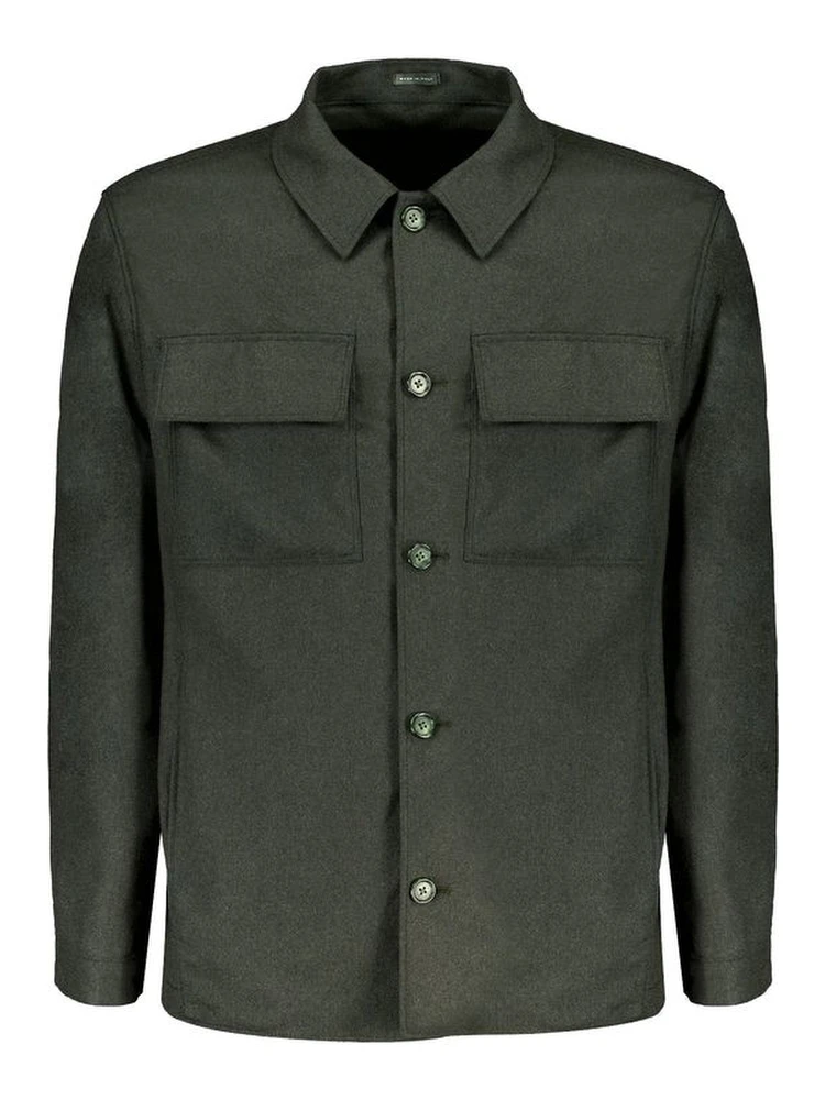 Bicolor Cashmere Jacket