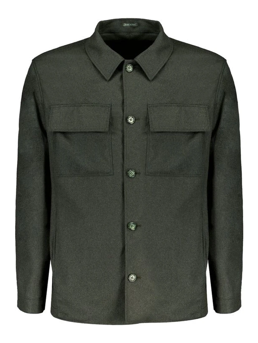 Bicolor Cashmere Jacket
