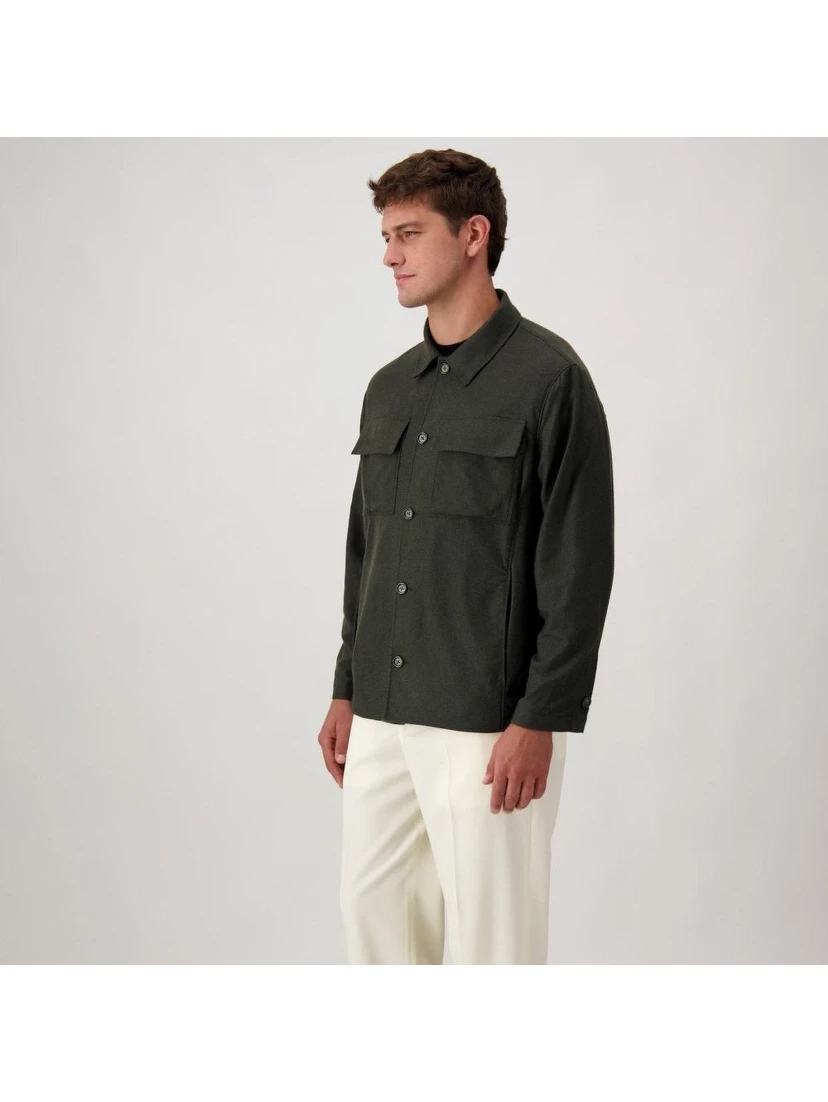Bicolor Cashmere Jacket