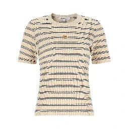Beige Organic Cotton T-Shirt