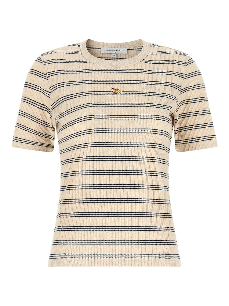 Beige Organic Cotton T-Shirt
