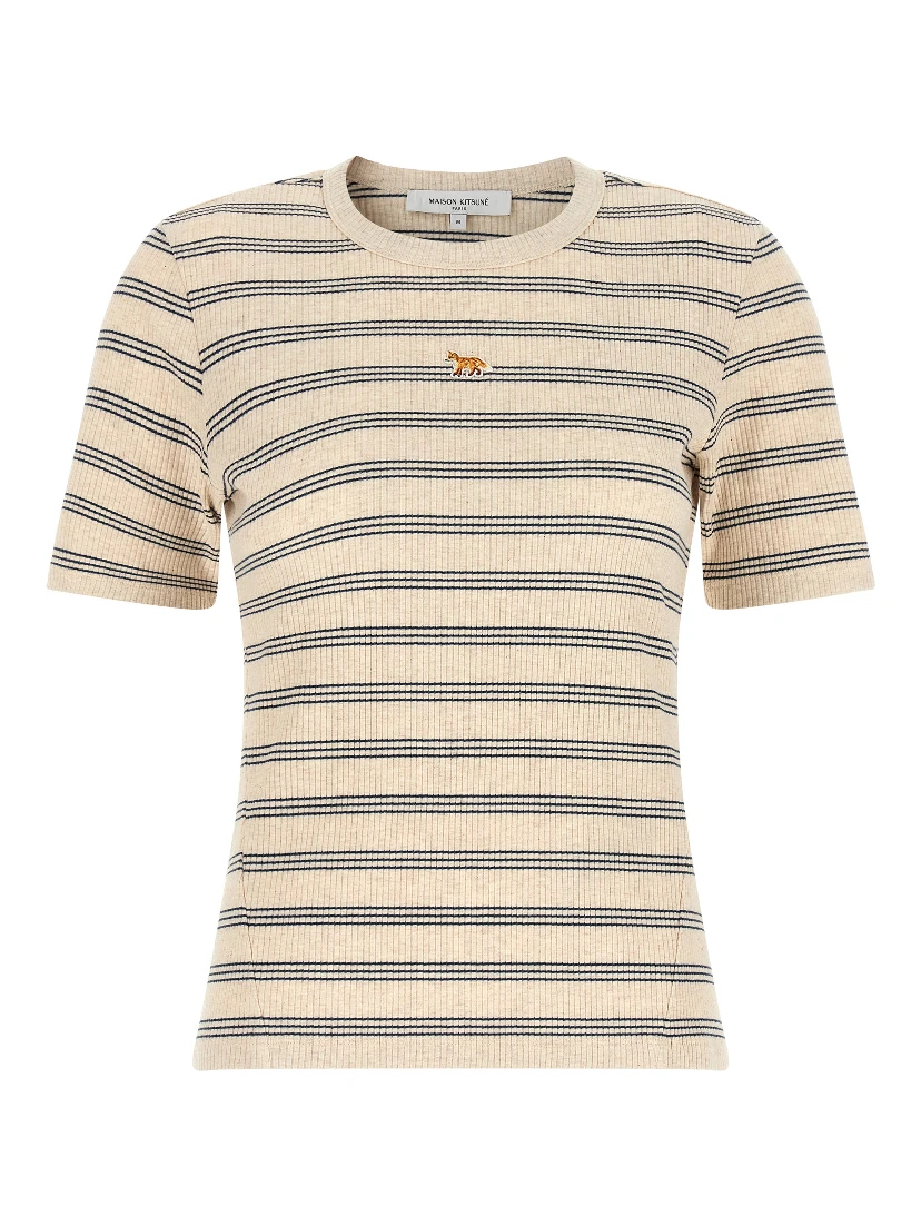 Beige Organic Cotton T-Shirt