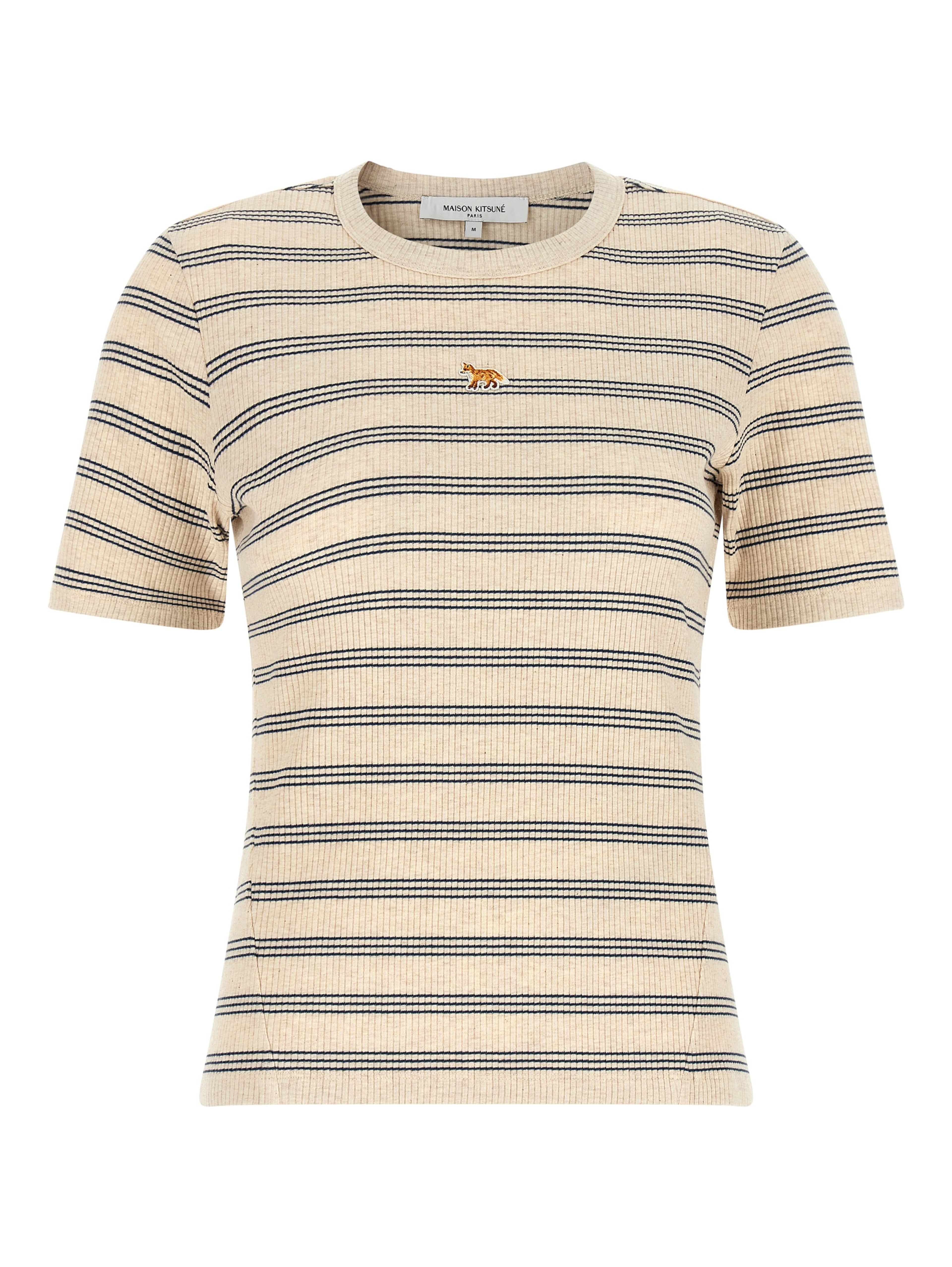Beige Organic Cotton T-Shirt