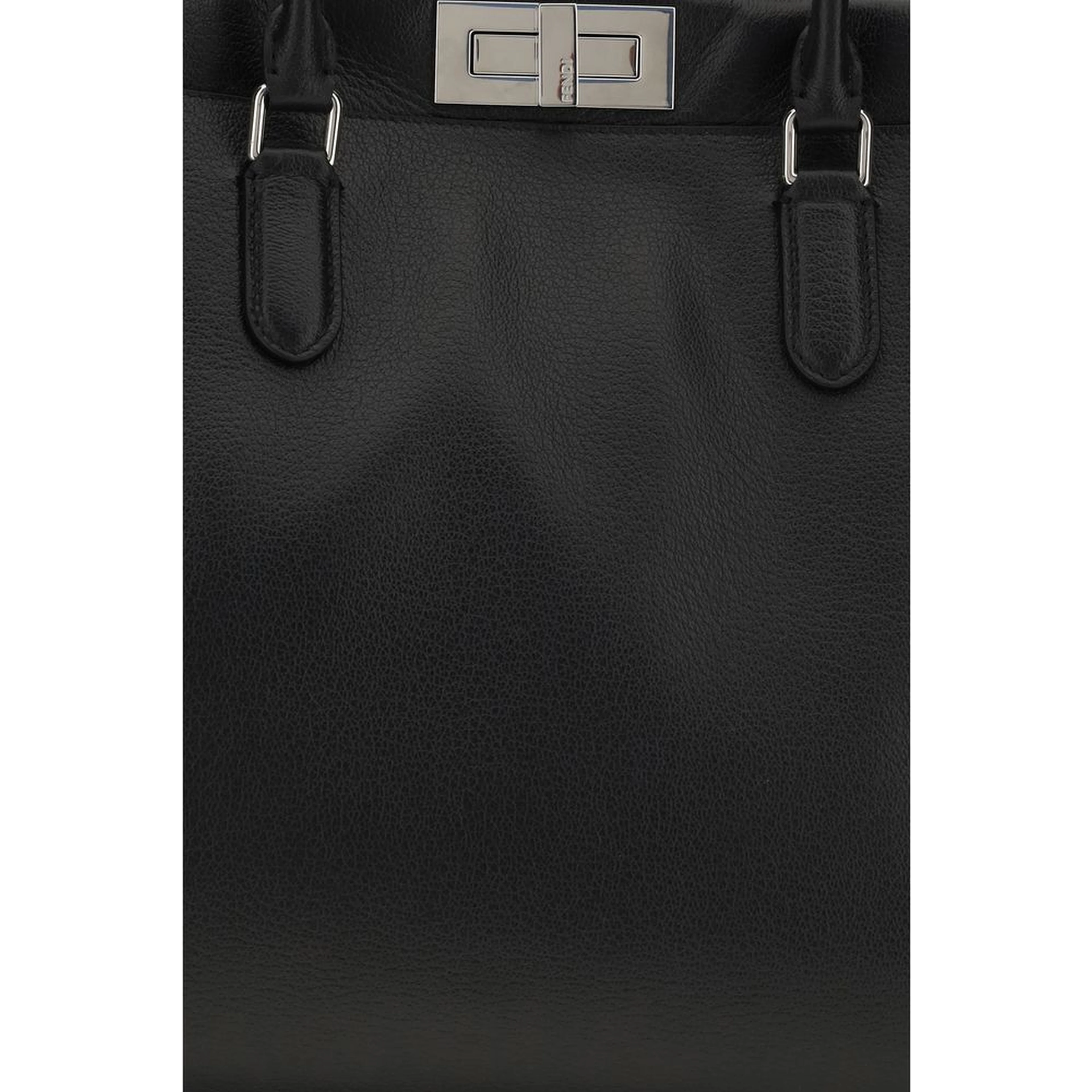 Black Calf Leather Bos Taurus Shoulder Bag