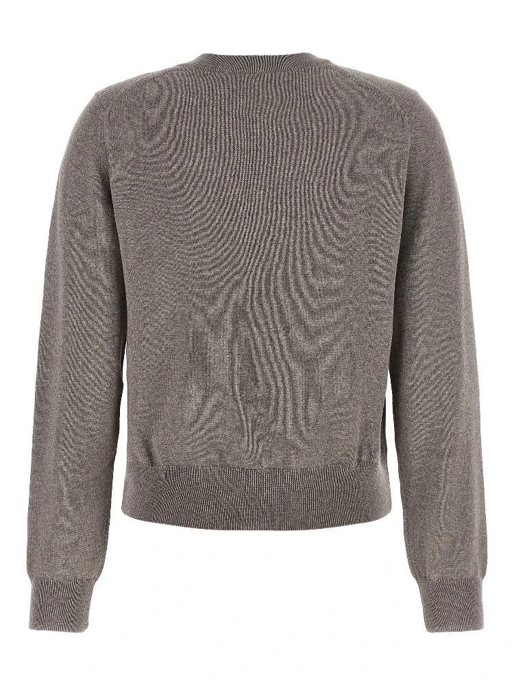 Gray Wool Cardigan