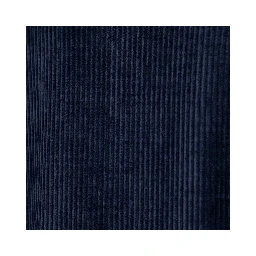 Blue Polyester Full-Length Jacket