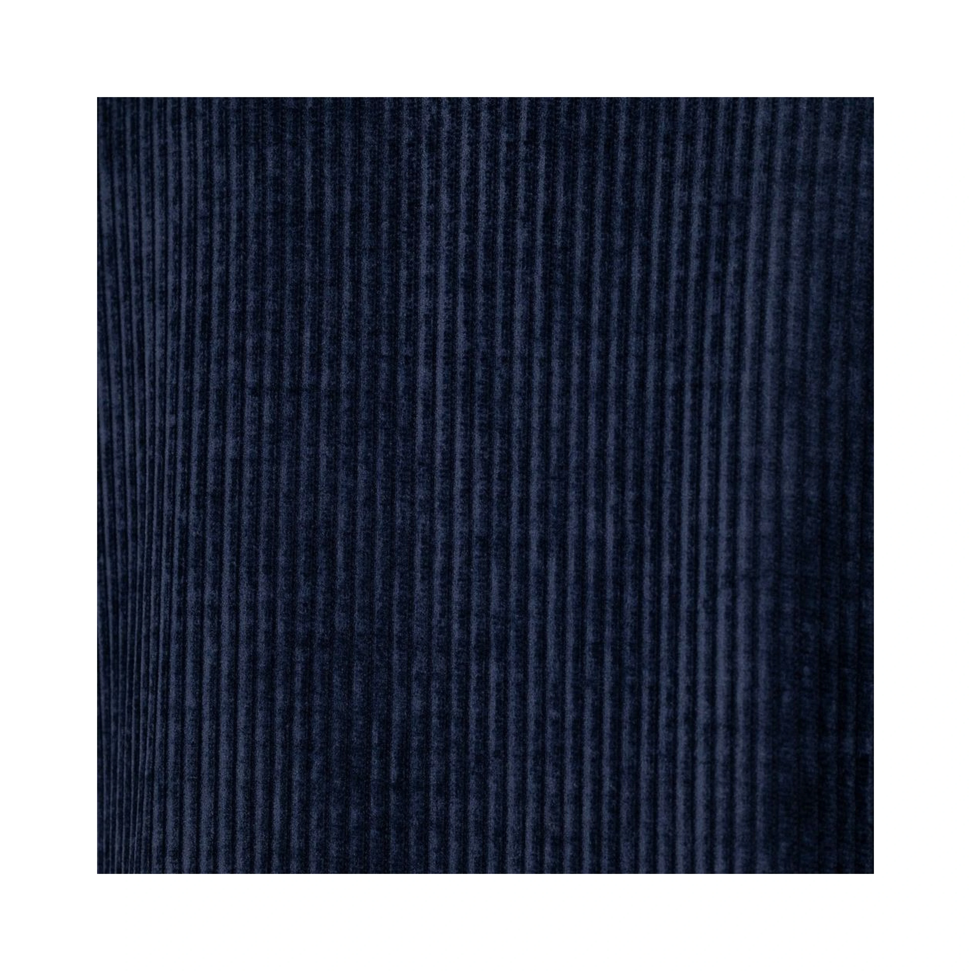 Blue Polyester Full-Length Jacket