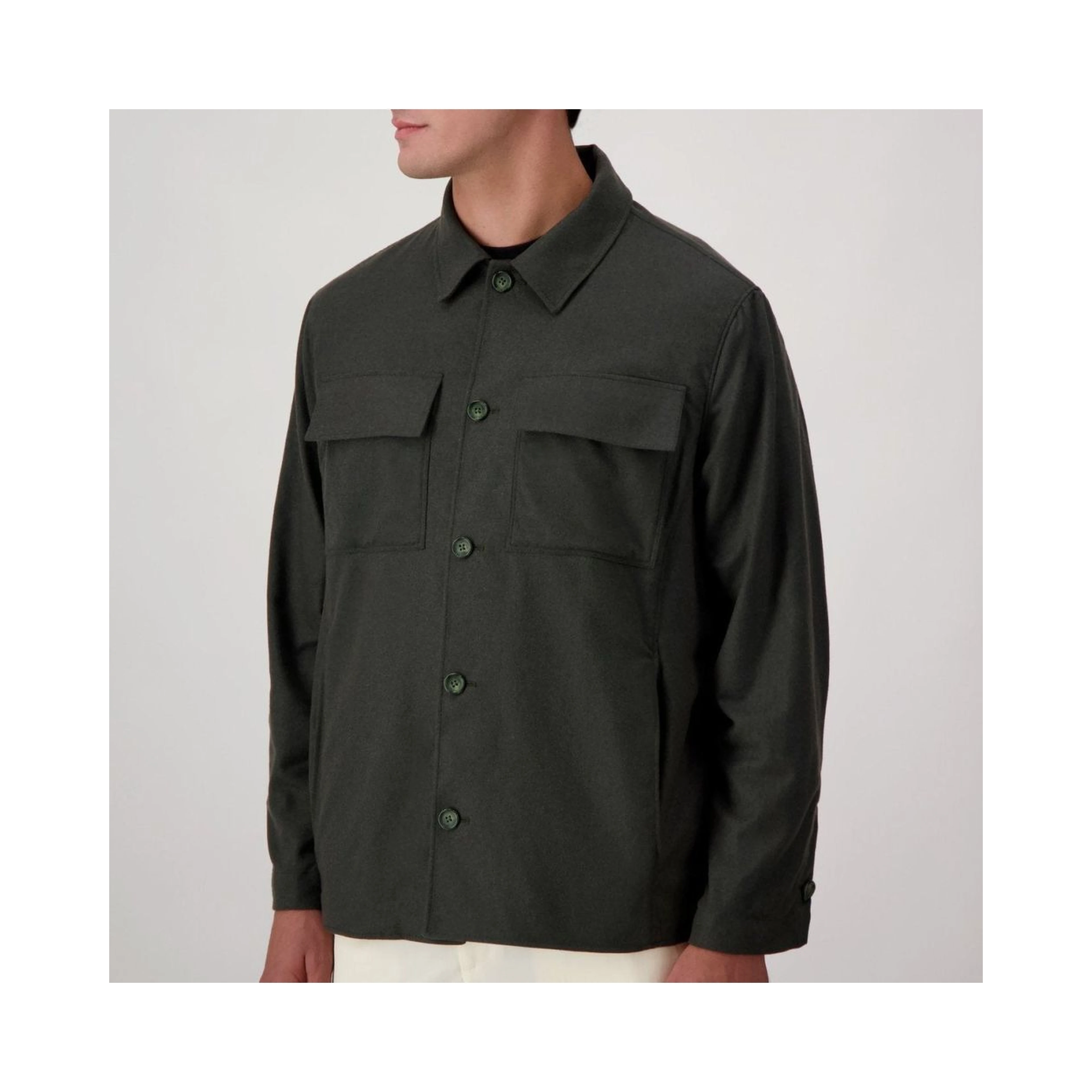 Bicolor Cashmere Jacket