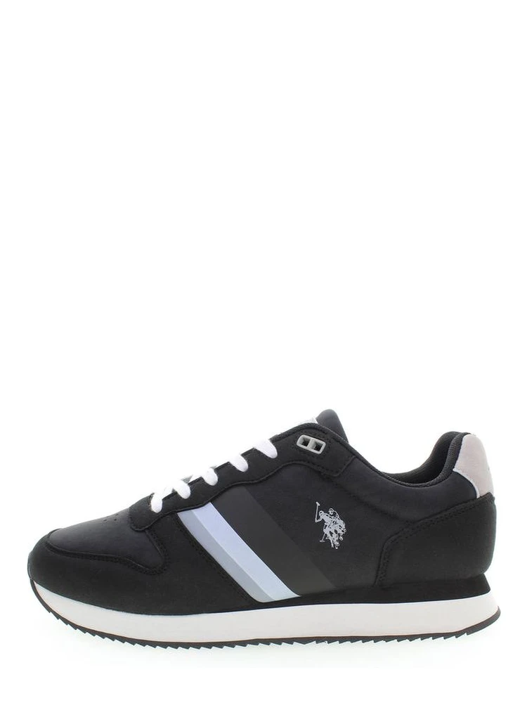 Black Polyester Men's Sneakers alternative