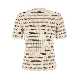 Beige Organic Cotton T-Shirt
