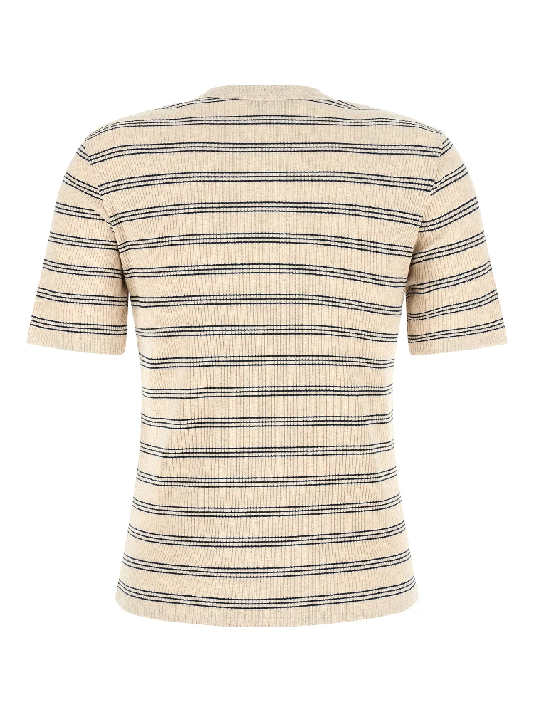 Beige Organic Cotton T-Shirt alternative